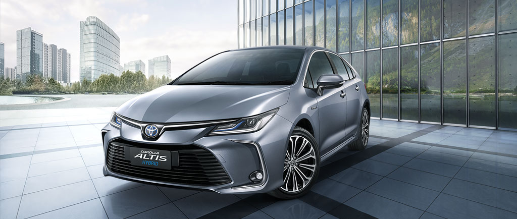 New Toyota Corolla Altis 1.8 Hybrid Premium Safety โฉมใหม่พลังงานไฮบริด