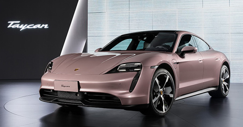 Porsche Taycan รถยนต์สปอร์ตพลังงานไฟฟ้า 100% 408 แรงม้า