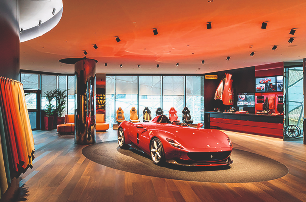 Ferrari Monza SP1 รถยนต์ Sport Car หนึ่งที่นั่ง รุ่นพิเศษจากคลาส Icona ที่ขึ้นไปคว้ารางวัล Compasso d'Oro ในปี 202012