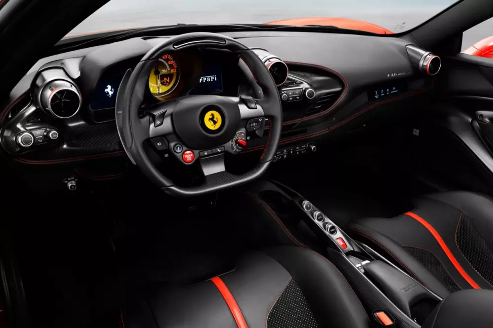 Ferrari F8 Tributo Super Car ที่จะมายกระดับให้กับ ตระกูลเครื่องยนต์ V8 วางกลางทวินเทอร์โบ5