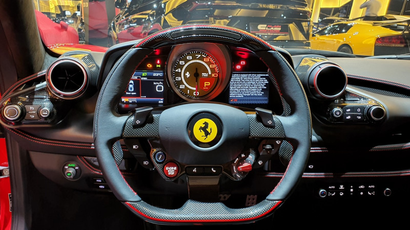 Ferrari F8 Tributo Super Car ที่จะมายกระดับให้กับ ตระกูลเครื่องยนต์ V8 วางกลางทวินเทอร์โบ11