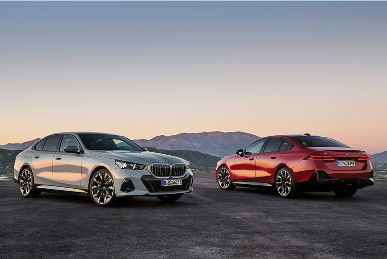 BMW i5 (G60) รถยนต์สปอร์ตซีดานพลังงานไฟฟ้า 100%
